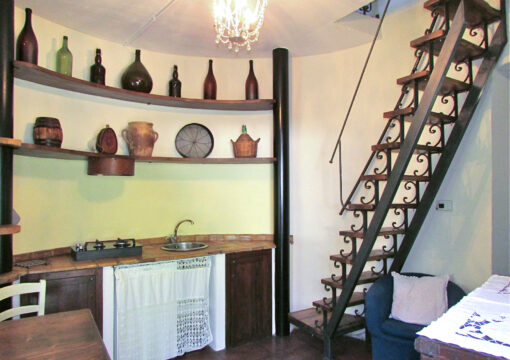 Residencia romántica especial - Dos niveles, 1 dormitorio, 2 camas (Torretta)